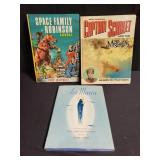 Group of vintage books Space family Robinson