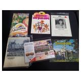 Group of Disneyland memorabilia