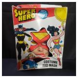 Vintage 1977 super hero mask