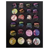 Group of vintage Who framed Roger Rabbit pins