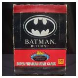 Vintage Batman Returns Movie card pack box 36ct