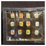 Vintage collection of Marvel vari-vue rings