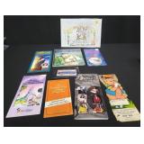Group of Disneyland pamphlets, book,