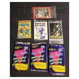 Lot of 7 packs of movie cards