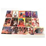 14 Michael Jordan basketball trading cards