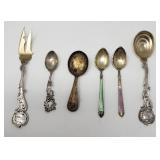 Vintage sterling silver spoons