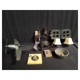 Box of miscellaneous wine bottle holder, s