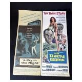 2 VTG Henry Fonda & Natalie Wood movie posters