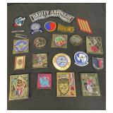 Group of vintage patches
