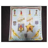 Versace Red Jeans woman, Blue Jeans man scarf