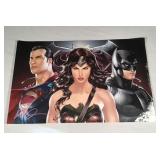 Mike S. Miller comic book illustrator signed print