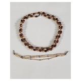 Baroque freshwater pearl necklace and baroque