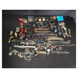 Group of costume jewelry
