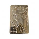 1999 Special Edition Pikachu 23k gold plated card