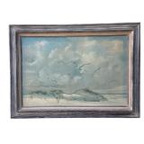 Large vintage Carolyn Blish giclï¿½e on canvas