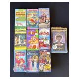 Lot of factory sealed VHS movie tapes