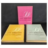 3 Beverly Hills City Directory books