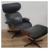 Herman Miller Eames-style lounge chair and