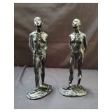 Cipriano signed composite ballerina figurines