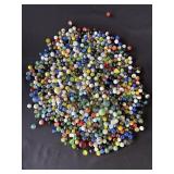 Large lot of marbles