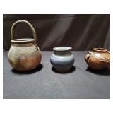 Group of signed vintage pottery