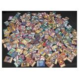 Group of Yu-Gi-Oh trading cards