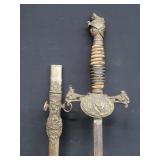 The Pettibone Mfg  Co. Fraternal ceremonial sword