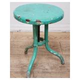 Vintage industrial adjustable stool