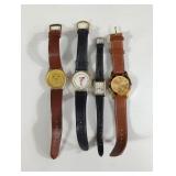 Group of mens quartz watches
