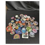 Lot of pins & patches
