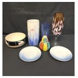 Group of vintage decorative items