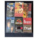 Lot of VHS factory sealed movie & music tapes