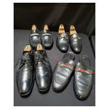 Group of mens shoes