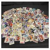 Group of vintage and new sports cards