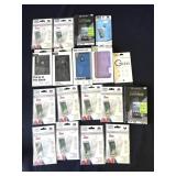 Lot of android phone cases & screen protectors
