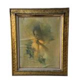 Vintage framed giclï¿½e on canvas