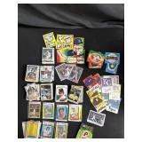 Group of vintage baseball cards