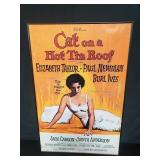 Vintage Cat on a hot tin roof poster print