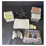 Playstation 1 console & PC game CDs