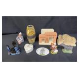 Group of vintage decorative items
