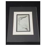 Salvador Dali lithograph "Somebody Holy my Coat"