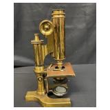 Antique Spencer Lens Co. brass microscope