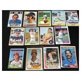 Lot of vintage stars baseball cards