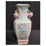 Chinese porcelain floral vase