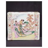 Vintage Chinese porcelain head rest