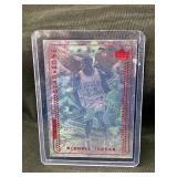 Michael Jordan Star Zone hologram sample card