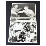 VTG Rocky Marciano & Jack Dempsey press photos