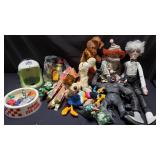 Group of vintage toys