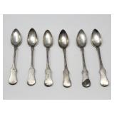 Antique silver spoons
