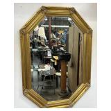 Windsor Art gilt framed wall beveled mirror